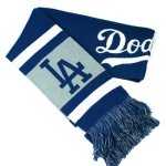 画像1: 【SALE!!】【LA DODGERS公式ライセンスGOODS】 マフラー / DODGERS (1)