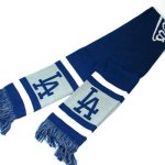 画像2: 【SALE!!】【LA DODGERS公式ライセンスGOODS】 マフラー / DODGERS (2)