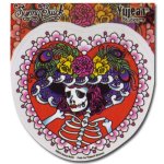 画像1: デカール / Flower Hat Suger Skull (1)
