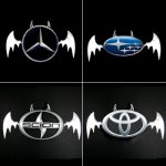 画像3: 3D BAT DECAL / CHROME (3)