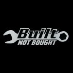 画像1: ステッカー /　BUILT NOT BOUGHT (1)