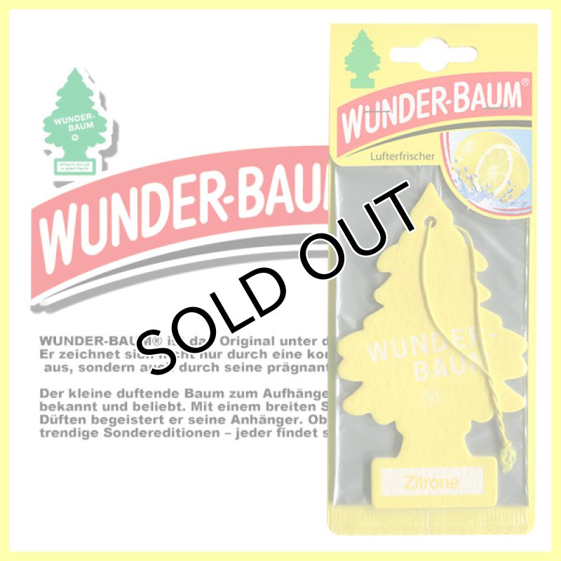 画像1: 【ヨーロッパ版リトルツリー！】　A/F WUNDER BAUM /  ツィトローネ（レモン） (1)