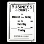 画像1: 【営業時間】BUSINESS HOURS / WEEKLY (1)