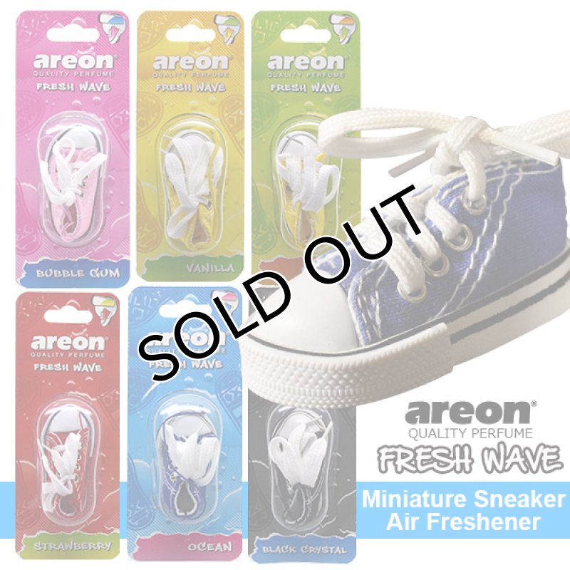 画像1: エアーフレッシュナー /  ミニチュアスニーカー / AREON FRESH WAVEシリーズ (1)