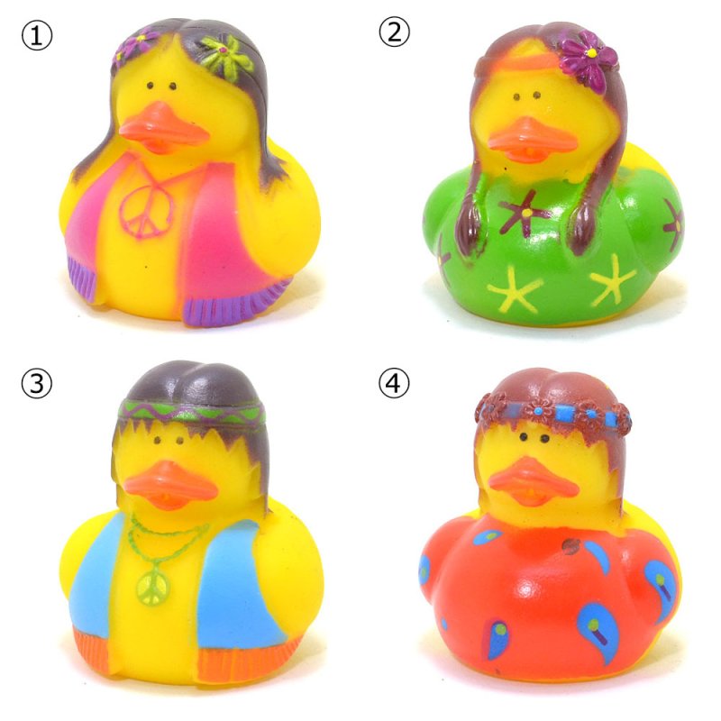 画像2: 【ラバーダック】ラブandピース 4セット (2)