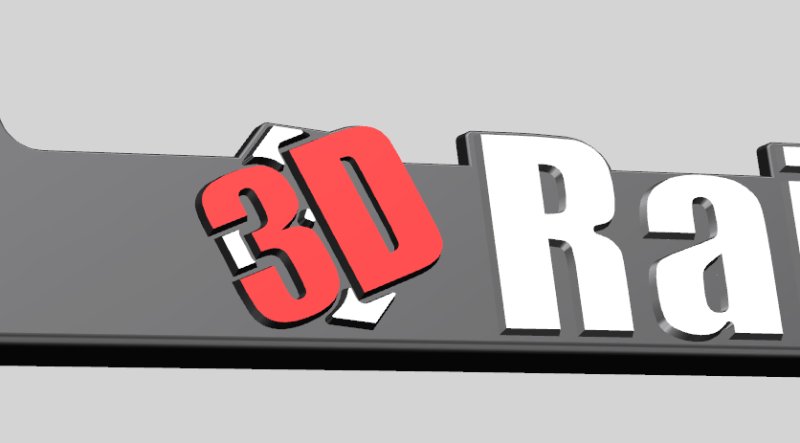 画像3: 【OEM製作】3Ｄ RAISED ライセンスフレーム 製作ロット500枚から (3)