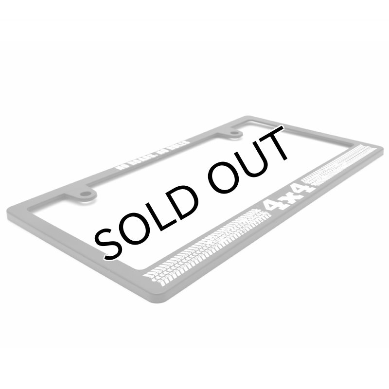 画像4: 4 x 4 ナンバーフレーム ライセンスフレーム 2枚セット 日本サイズ (4)