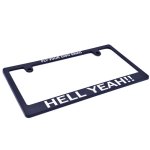 画像4: HELLYEAH !! ナンバーフレーム ライセンスフレーム 1枚 日本サイズ (4)