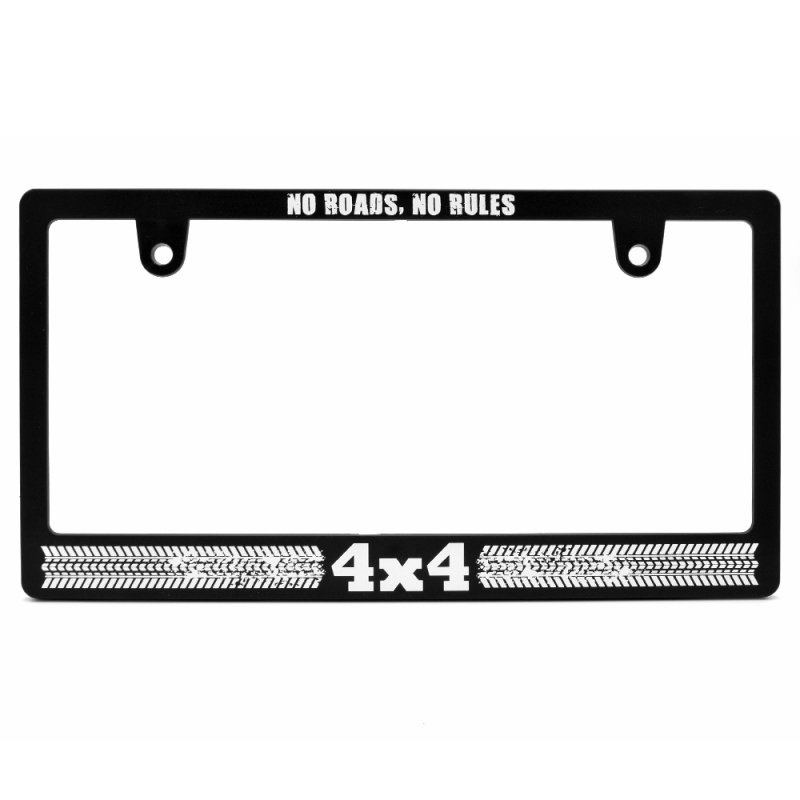 画像2: 4 x 4 ナンバーフレーム ライセンスフレーム 2枚セット 日本サイズ (2)