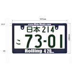 画像6: ROLLING 420 ライセンスフレーム 2枚セット 日本サイズ (6)