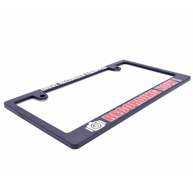 画像4: RECORDING NOW ! ナンバーフレーム ライセンスフレーム 1枚 日本サイズ (4)