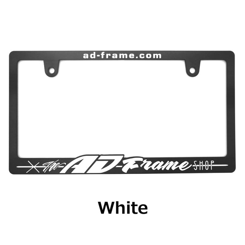 画像4: AD Frame 1枚 ナンバープレート ライセンスフレーム 車用 1枚 (4)