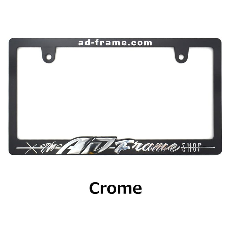 画像3: AD Frame 1枚 ナンバープレート ライセンスフレーム 車用 1枚 (3)