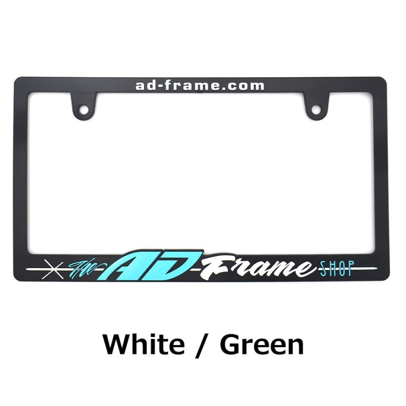 画像2: AD Frame 1枚 ナンバープレート ライセンスフレーム 車用 1枚 (2)