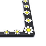 画像4: ライセンスフレーム DAISY ディジー BLACK ナンバープレート ライセンスフレーム 車用 1枚 (4)