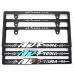 画像1: AD Frame 1枚 ナンバープレート ライセンスフレーム 車用 1枚 (1)