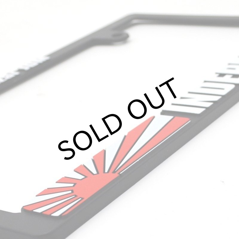 画像4: INDEPENDENT RAISED 3D 立体 ナンバーフレーム ライセンスフレーム 2枚 日本サイズ (4)