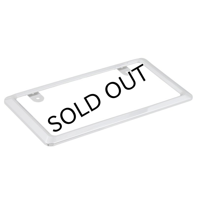 画像7: NanoSight ナンバーフレーム クローム 2枚 新法規対応 ナンバーが小さく見える ナンバープレート (7)