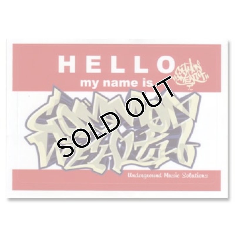 画像2: HELLO ステッカー / CWグラフィティ　3枚パック (2)