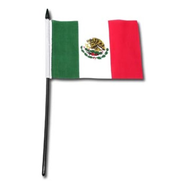 ミニチュアポールフラッグ メキシコ国旗 Commonwealth