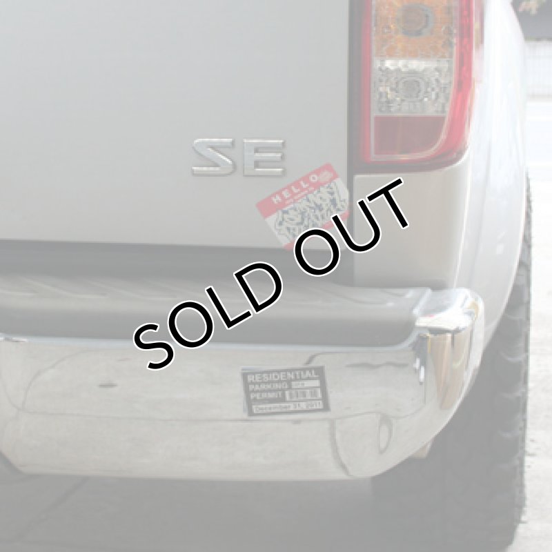 画像5: HELLO ステッカー / CWグラフィティ　3枚パック (5)