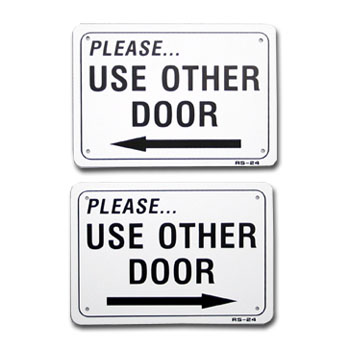 画像1: 【他のドアをご利用下さい】USE OTHER DOOR (1)
