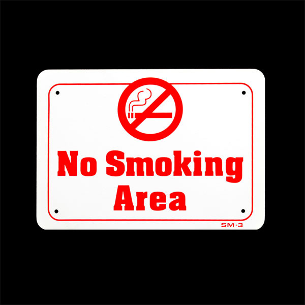 画像1: 【禁煙エリア】NO SMOKING AREA (1)